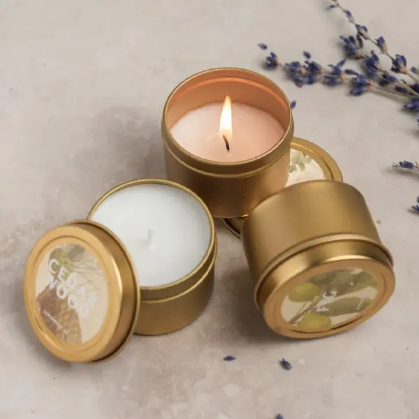 Custom Candle Tins